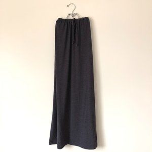 Women's Grey Maxi Skirt